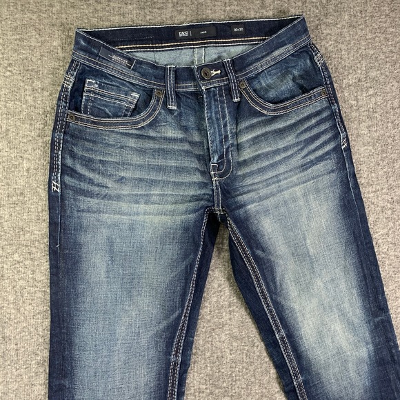 BKE Jake Jeans Men 30x30 Bootcut Western Cowboy Gaucho Stretch NEW - Picture 3 of 14